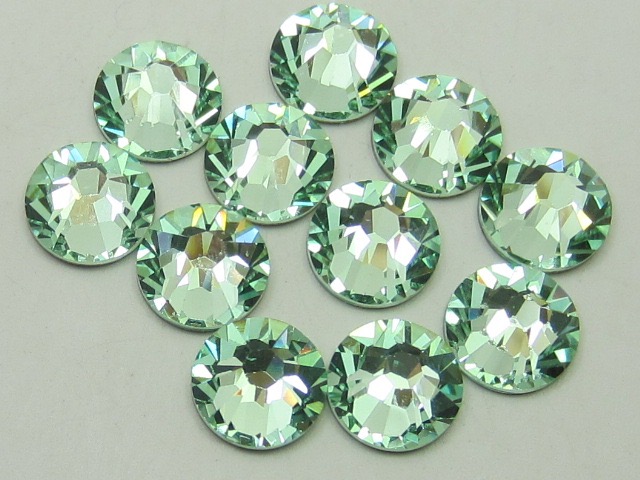 1 Gross 12ss CHRYSOLITE FLATBACK European Rhinestones